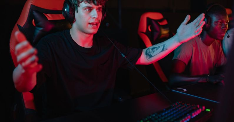 Gaming Mice And Keyboards - Man in Black Crew Neck Shirt Looking Stressed