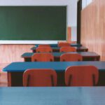 Ergonomic Chairs And Desks - Photo of Empty Class Room