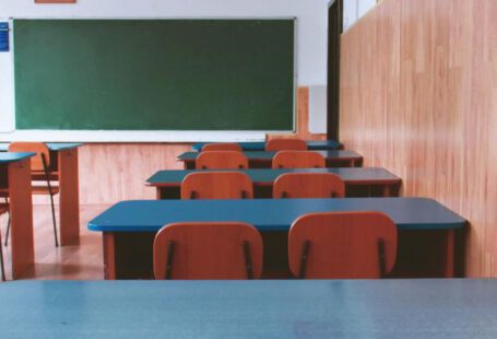 Ergonomic Chairs And Desks - Photo of Empty Class Room